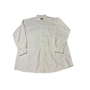 Proper Cloth Mens Faded Yellow Oxford Cloth Dress Shirt 18.5‎ 37 PCF3197
